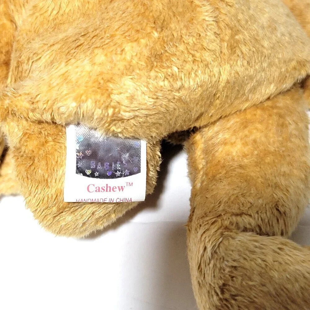 Ty Beanie Baby Cashew The Bear NWT 2000 Retired Brown Plush Toy Doll with Tag